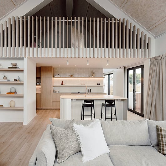 Lounge and loft area