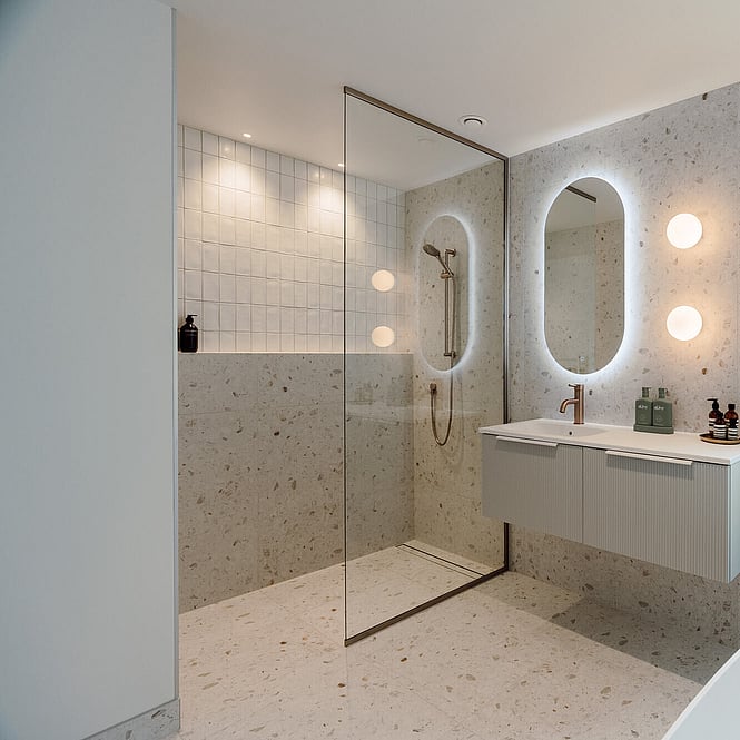 Tiled Bathroom