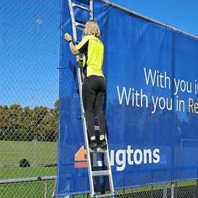 Professional building signage in Hamilton by Sign Logic