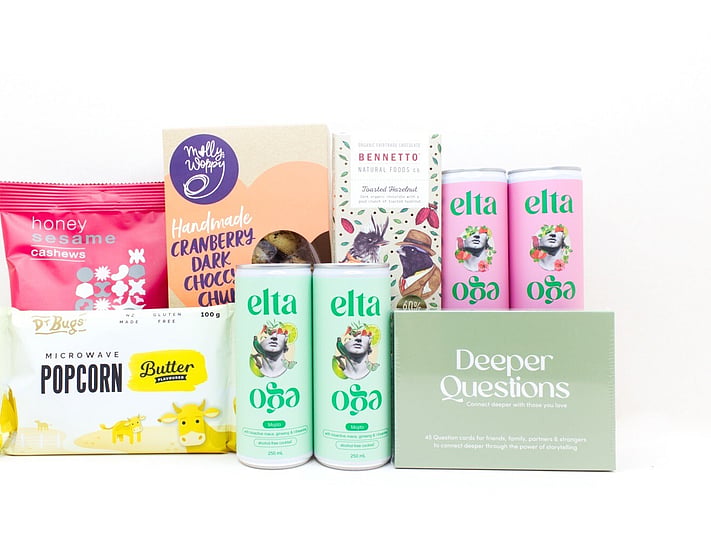 KYND Games Night gift box NZ — hand picked NZ-made games night treats and gifts delivered nationwide