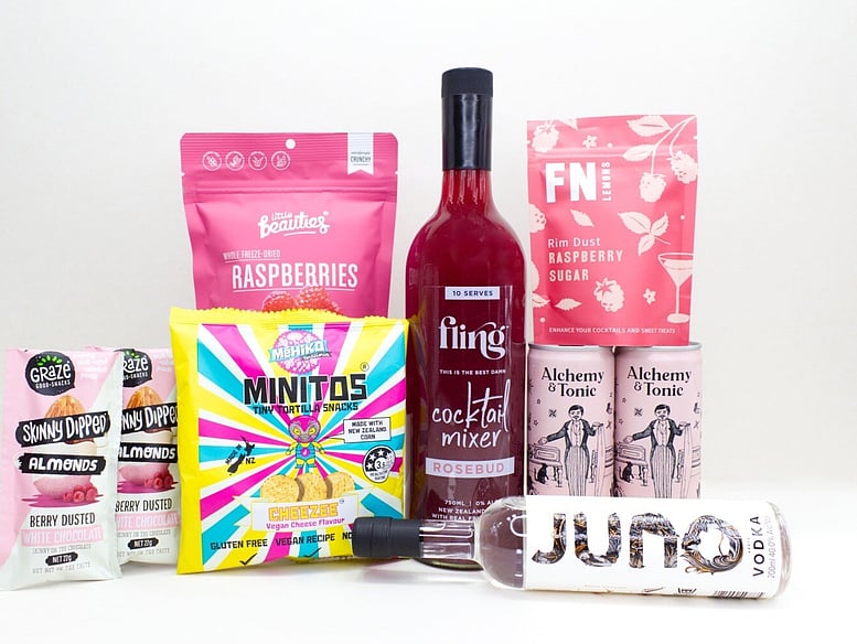 KYND Cocktail Mixer gift box NZ — hand picked NZ-made cocktail and mixer gifts delivered nationwide