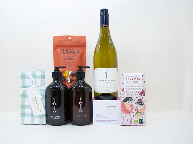 KYND Luxury Wine gift box NZ — hand picked NZ-made premium wine and treat gifts delivered nationwide