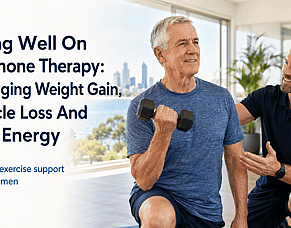 Living Well On Hormone Therapy: Managing Weight Gain, Muscle Loss And Low Energy