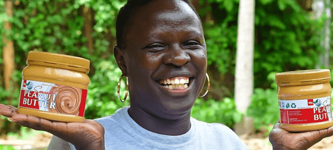 MAMLO Foods runs a network of solar-powered micro-factories that enable women farmers in Kenya to process peanuts into high-value products like peanut butter - boosting incomes and building community-owned agribusinesses that tackle poverty and gender inequity.