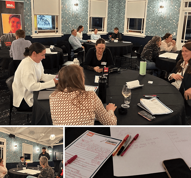Marketing Association, MA Charity Hackathon supported by Meridian Energy and MoPed