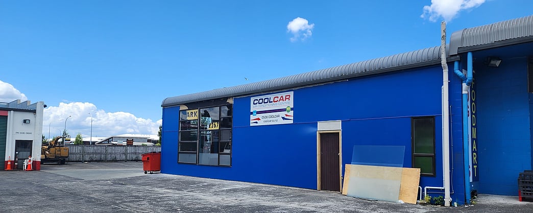 Reception entry to CoolCar Henderson. 