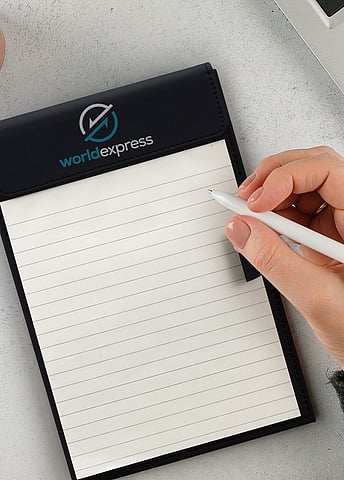 Custom Branded promo notepad