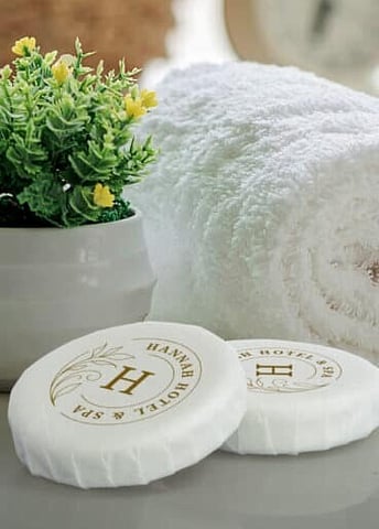 Custom Branded promo soap