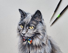 Jeebus: A regal cat for a 40th birthday
