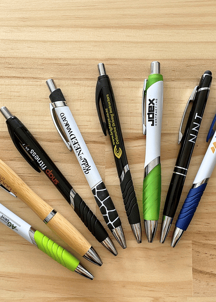 Custom branded pens
