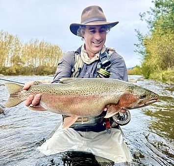 Stunning rainbow trout