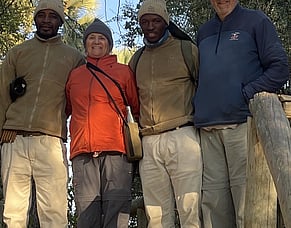 A kleptoparasitic safari - three days at Camp Okavango in the Okavango Delta