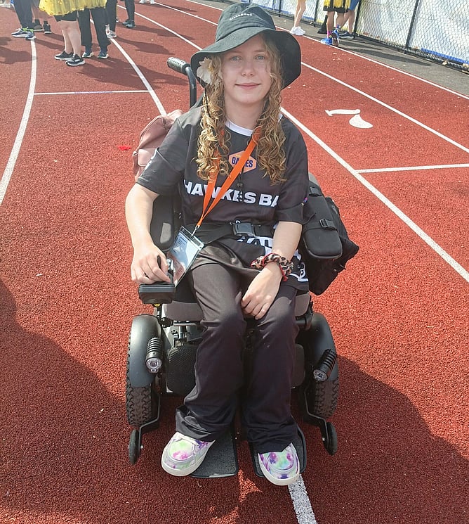 Representing team Hawke's Bay at the Halberg Games