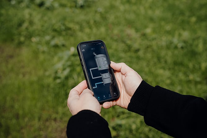 real-time vat monitoring dashboard calving season