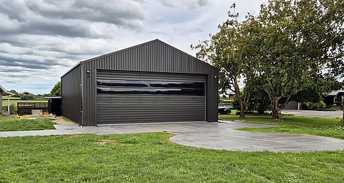 Monopitch style shed