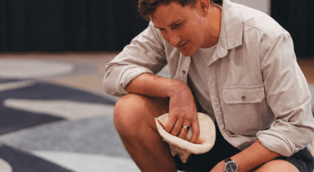 a breathwork session