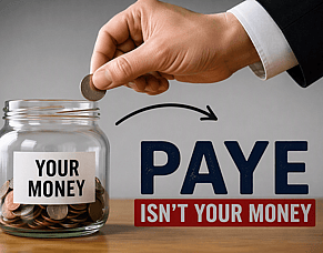 PAYE - it was never your money