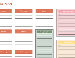 Menu Planner