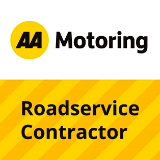 AA Motoring Roadservice Contractor label