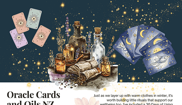 Oracle Cards and Oils Seasonal Newsletter Winter 2026