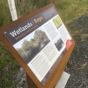 trail signage design