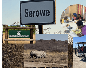 Serowe, Botswana - Young People Co-Creating Stories, Day 3