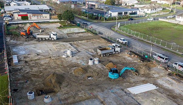Eighteen pads, one crew: the Tennyson Road subdivision