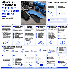 Orthotics vs Rehabilitation: Which Helps Foot and Ankle Pain More?