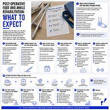 Post-Operative Foot and Ankle Rehabilitation: What to Expect