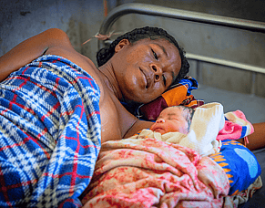 Miraculous timing for mum and the girl she named 'Saved'