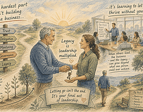 The Founder&rsquo;s Letting Go Journey: The Most Difficult Part of Family Business Succession