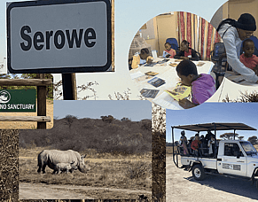 Serowe, Botswana - Young People Co-Creating Stories, Day 2