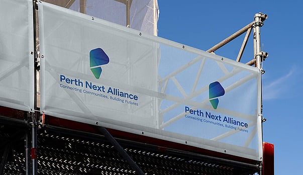 Brand identity design for tenders: how we delivered under pressure for Perth Next Alliance