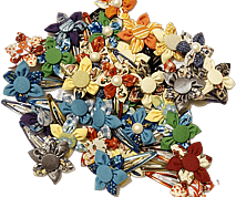 Small flower clips - SHOP