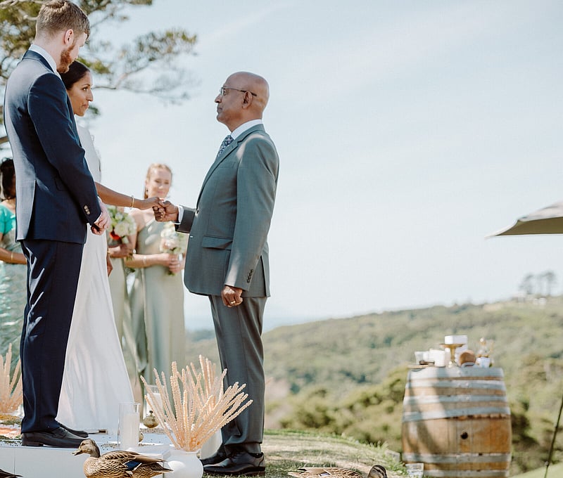 Waiheke wedding all inclusive vineyard wedding