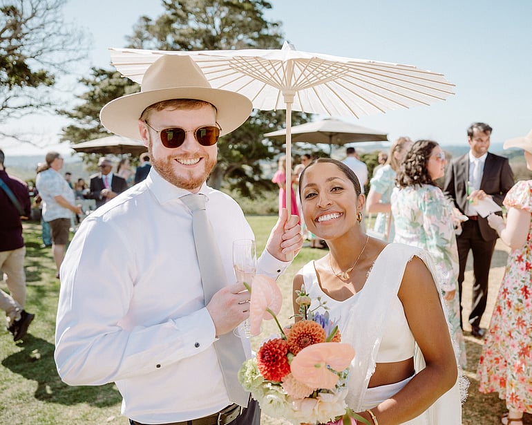 wedding at batch winery waiheke island