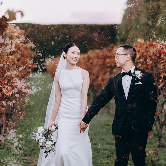 Couple in the Vines in May