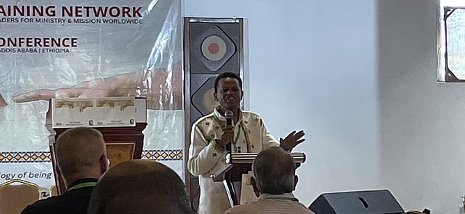 Mulugeta Endeshaw, leader of the Ethiopian network of Brethren churches.
