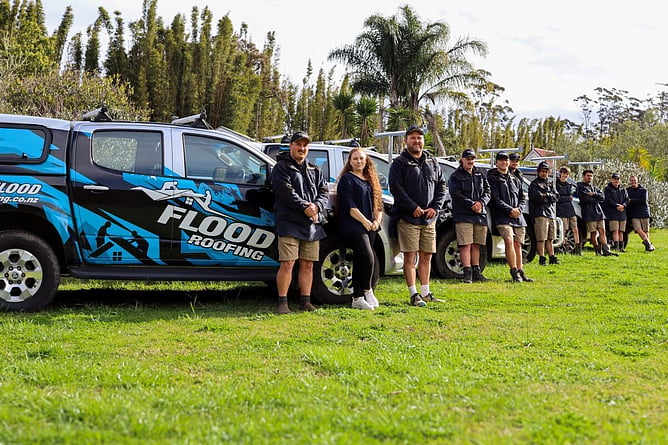 Flood Roofing team Kerikeri Bay of Islands