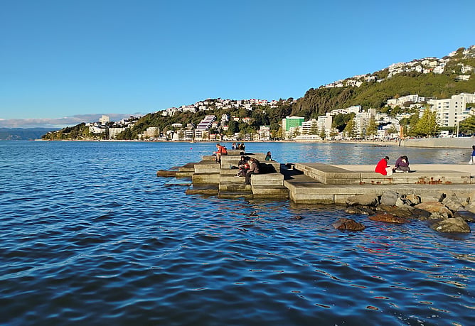 Oriental Bay, Wellington, New Zealand