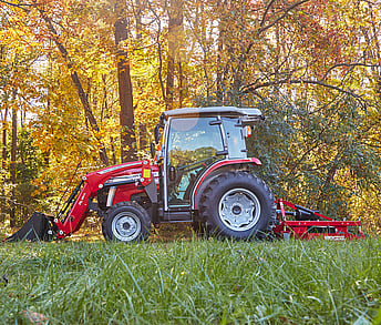 MF 1M Series Tractor side view