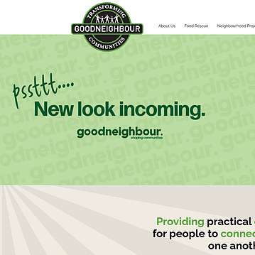Good Neighbour Website Screenshot