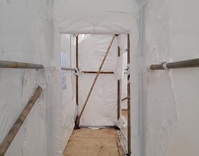 Industrial Containment Wrap for Blasting &amp; Painting