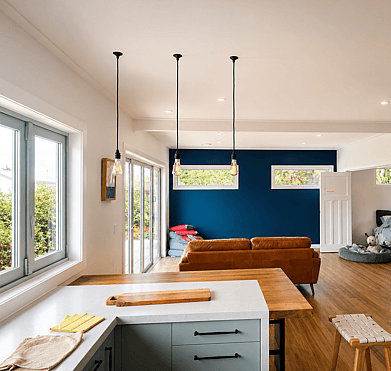 Professional interior painting finish in renovated historic Rotorua home