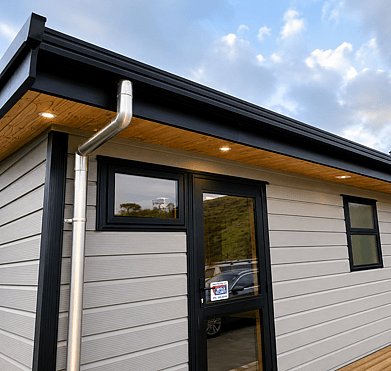Completed exterior house repaint with new colour scheme in Rotorua