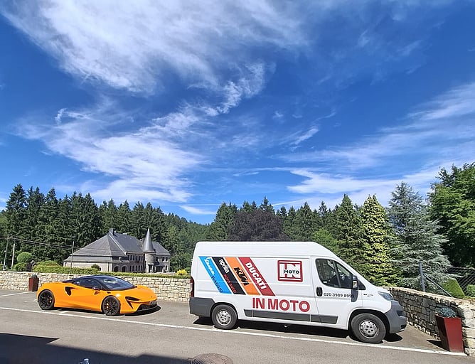 The support van was in good company – Spa, Belgium