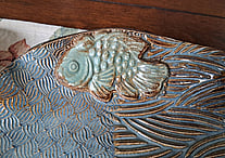 Handmade fish pottery by Bennett's Pottery & Craft