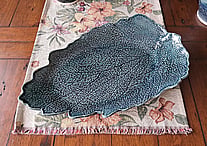 Handmade leaf pottery by Bennett's Pottery & Craft