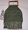 Macram&eacute; bag by Bennett's Pottery & Craft