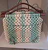 Macram&eacute; bag by Bennett's Pottery & Craft